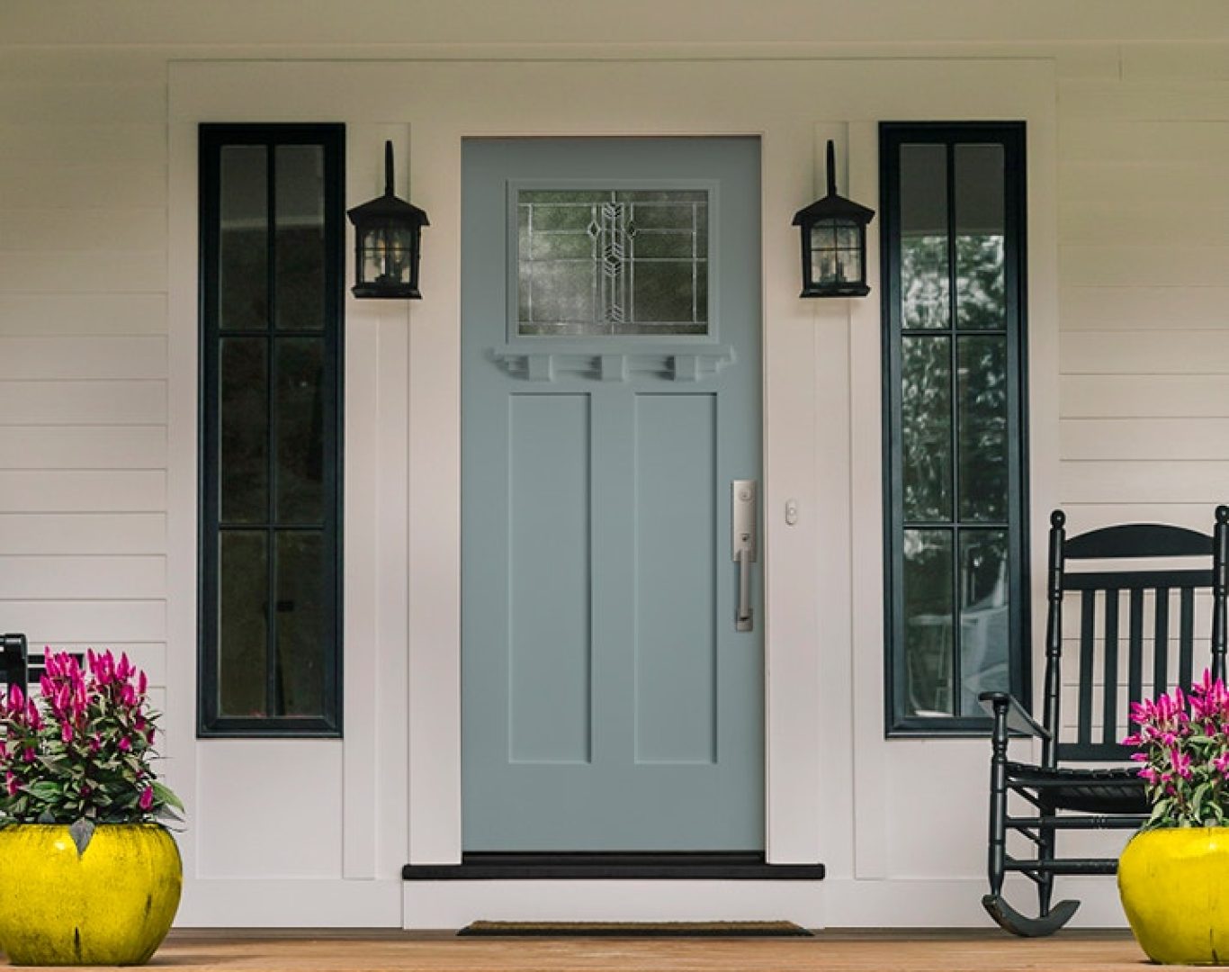 ADoorable Kalamazoo new home construction door
