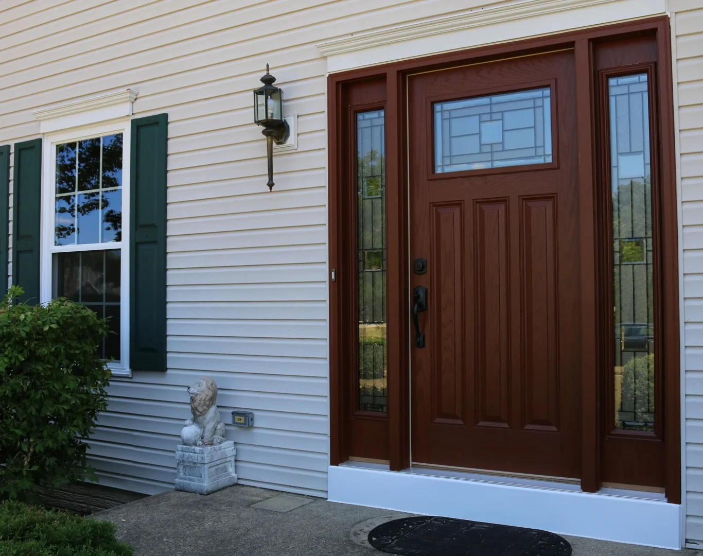 Entry doors installation in Schoolcraft MI enhancing curb appeal